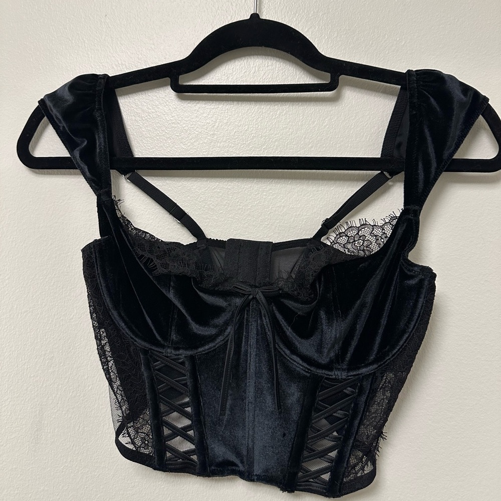 Victoria’s Secret Corset Top, Cap Sleeve